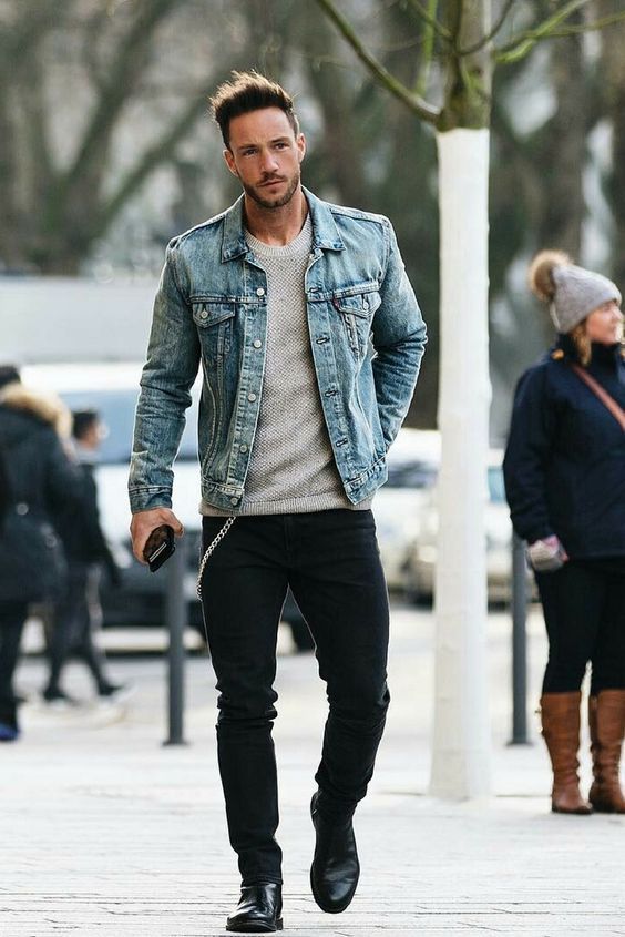 moda masculina moda jeans 