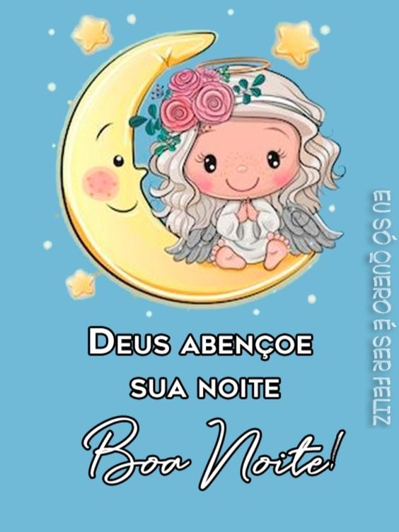 Lindas Figurinhas de Boa noite para Whatsapp com Frases Abençoadas