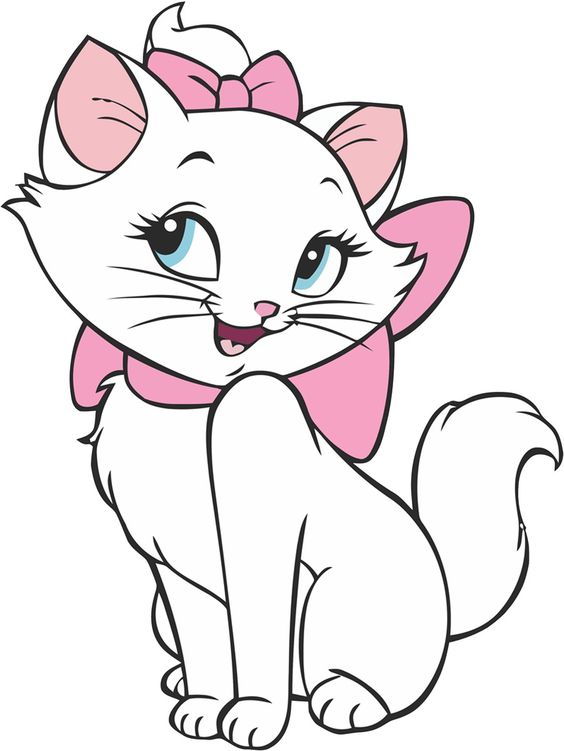 Divirta-se com a Gatinha Marie: Desenhos para Imprimir e Colorir